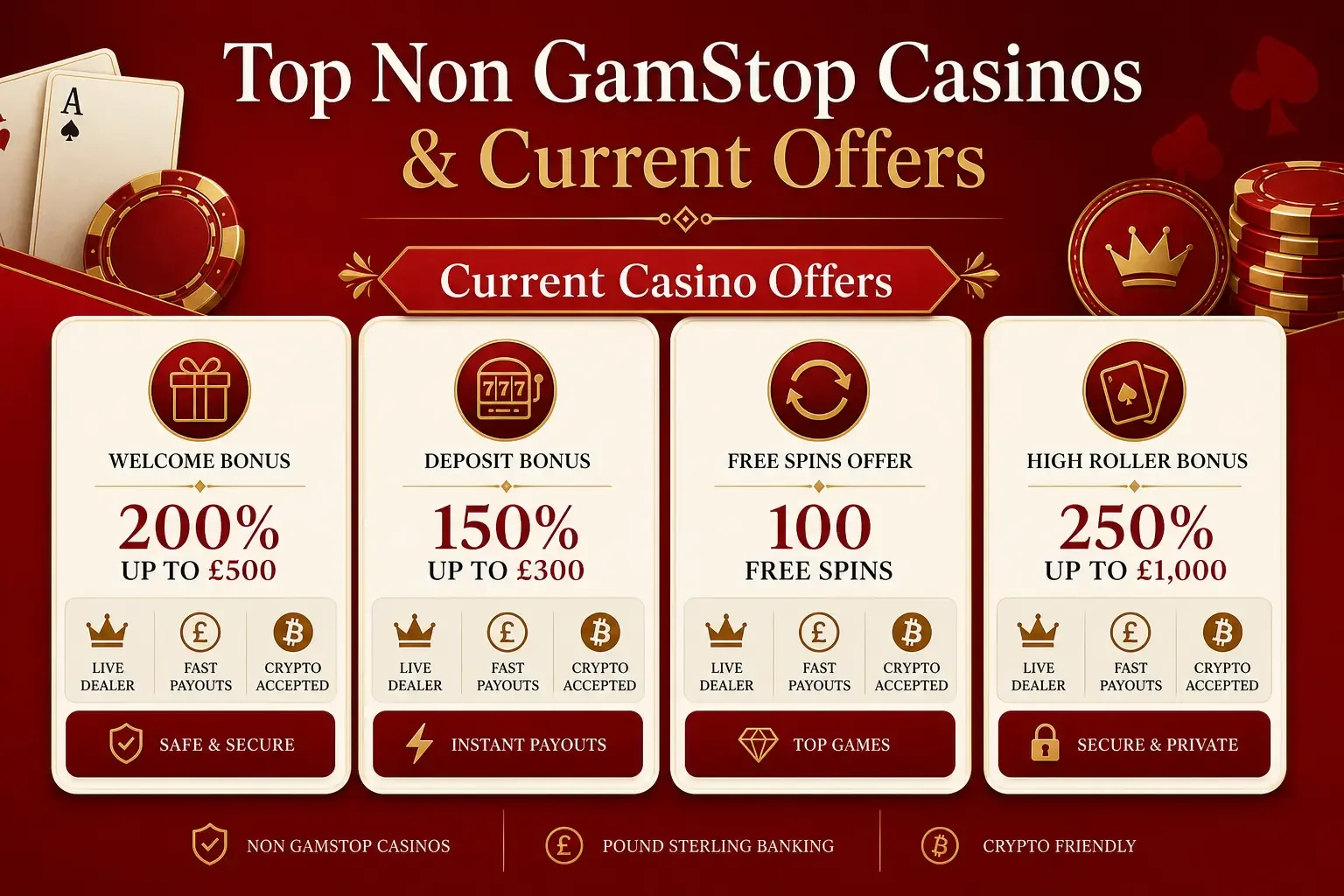 Non Gamstop Casino Offers
